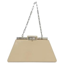 Fendi-Sac à main Fendi Peekaboo Cut Medium-Beige