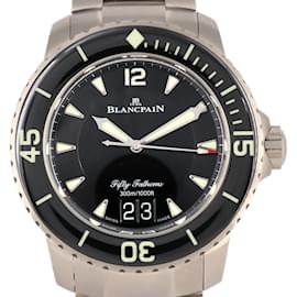 Blancpain-Blancpain Fifty Fathoms Large Date TI 5050-12B30-98B Watch-Other