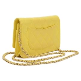 Chanel-Chanel Wallet On Chain-Yellow