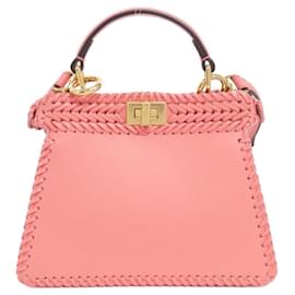 Fendi-Fendi Peekaboo I See You Petite Handbag-Pink