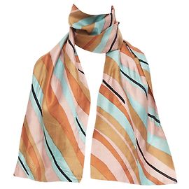 Dries Van Noten multicolor silk printed scarf Multiple colors