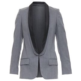 Stella Mc Cartney Wollblazer mit dreilagigem Revers von Stella McCartney Grau