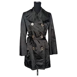 Dolce & Gabbana-Trench coats-Black