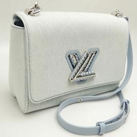 Louis Vuitton-Louis Vuitton Cruise Collection Twist MM Shoulder Bag-Blue