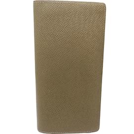 Louis Vuitton-Louis Vuitton Taiga Long Wallet-Khaki