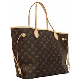 Louis Vuitton-Louis Vuitton Monogram Neverfull MM Tote Bag-Fuschia