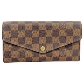Louis Vuitton-Louis Vuitton Long Wallet in Ebene-Damier ebene
