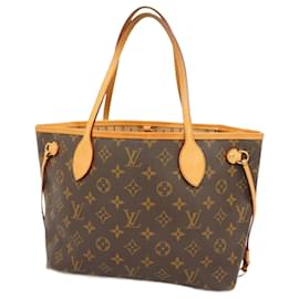 Louis Vuitton-Louis Vuitton Monogram Neverfull PM Tote Bag-Brown
