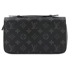 Louis Vuitton-Louis Vuitton Monogram Eclipse Zippy XL Long Wallet-Monogram