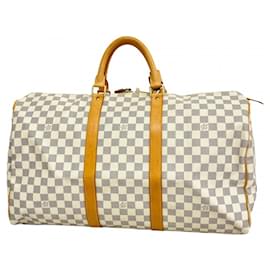 Louis Vuitton-Louis Vuitton Keepall 50-White