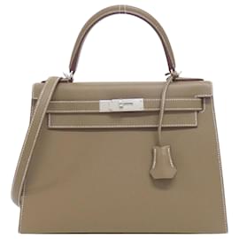 Hermès-Hermès Kelly 28-Brown