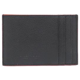 Bottega Veneta-Bottega Veneta Leather Card Case-Black