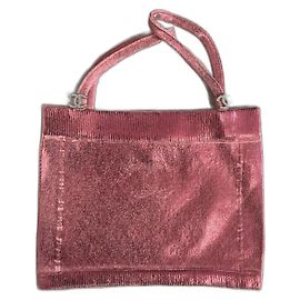 Sutiã Chanel Rosa de Elastano com Detalhes Cc e Strass Rosa