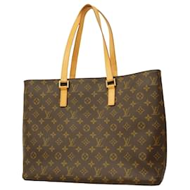 Louis Vuitton-Louis Vuitton Monogram Luco Tote Bag-Brown