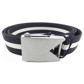 Bottega Veneta Standardgürtel Schwarz Weiß