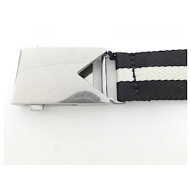 Bottega Veneta-Bottega Veneta Standard Belt-Black,White