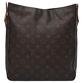 Louis Vuitton-LOUIS VUITTON Monogram Looping GM Shoulder Bag M51145 LV Auth 113745-Monogram