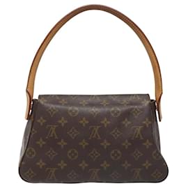 Louis Vuitton-LOUIS VUITTON Monogram Mini Looping Shoulder Bag M51147 LV Auth 110493-Monogram