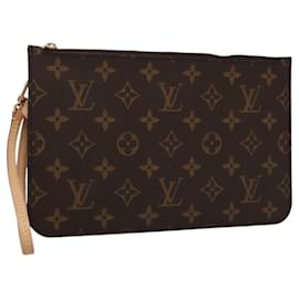 Louis Vuitton-LOUIS VUITTON Monogram Neverfull MM Pouch Accessory Pouch LV Auth 110465-Monogram