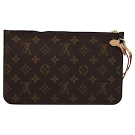Louis Vuitton-LOUIS VUITTON Monogram Neverfull MM Pouch Accessory Pouch LV Auth 110465-Monogram