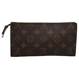 Louis Vuitton-LOUIS VUITTON Monogram Bucket GM Pouch Accessory Pouch LV Auth 111449-Monogram