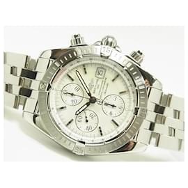 Breitling-BREITLING Chrono Mat Evolution white Shell A156A69PA(A13356) Mens-Silvery