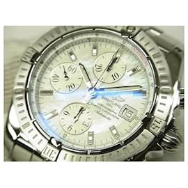 Breitling-BREITLING Chrono Mat Evolution white Shell A156A69PA(A13356) Mens-Silvery