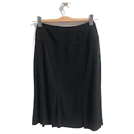Chanel-CHANEL Skirts T.International S wool-Black