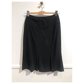 Chanel-CHANEL Skirts T.International S wool-Black