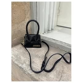 Jacquemus-JACQUEMUS Handbags T.  Leather-Black
