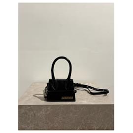Jacquemus-JACQUEMUS Handbags T.  Leather-Black
