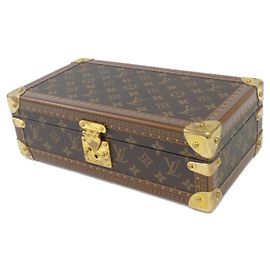 Coffret 8 montres Louis Vuitton Marron