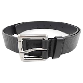 Bottega Veneta-Bottega Veneta Standard Black Belt-Black