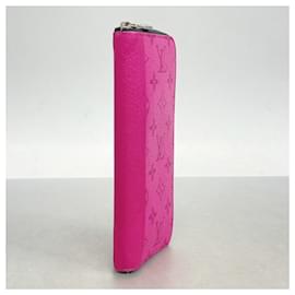 Louis Vuitton-Louis Vuitton Long Wallet Taiga Rama Zippy Vertical M30780-Fuschia