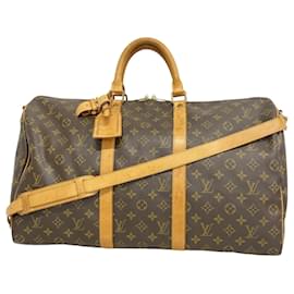Louis Vuitton-Louis Vuitton Keepall Bandouliere 50-Brown