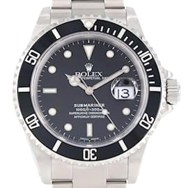 Rolex-Rolex Submariner Date 16610 Stainless Steel Wristwatch-Other