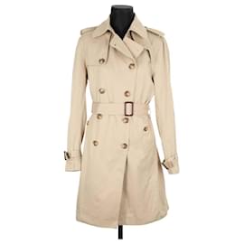 Sandro-Cotton trench coat-Beige