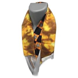 Sciarpa Burberry in seta monogramma Multicolore