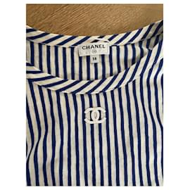 Chanel-Dresses-White,Navy blue
