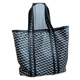 Pierre Hardy Lederhandtasche schwarz weiß Schwarz Weiß