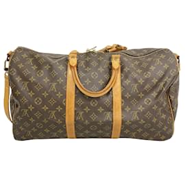 Louis Vuitton-Louis Vuitton Keepall Bandouliere 50-Brown