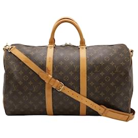 Louis Vuitton-Louis Vuitton Keepall Bandouliere 50-Brown