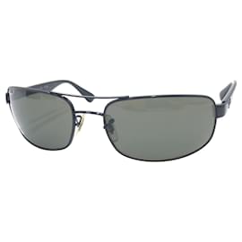 Autre Marque-Ray-Ban Metal Polarized Sunglasses RB3445-Black