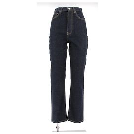 Alaïa Jeans ALAIA T.FR 38 Cotone Blu