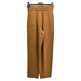 Autre Marque Calças LILYSILK T.International S Cashmere Camelo