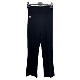 Pantalon LAURENCE BRAS T.International S Polyester Noir
