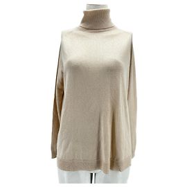 Autre Marque UNTERSCHRIFTLOS / UNTERSCHRIFTLOS Strickwaren T.International S Seide Beige