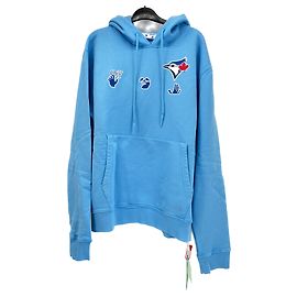 Off White OFF-WHITE Strickwaren und Sweatshirts T.International XXL Baumwolle Blau
