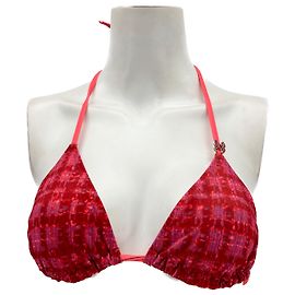 CHANEL Bademode T.International S Polyester Rot