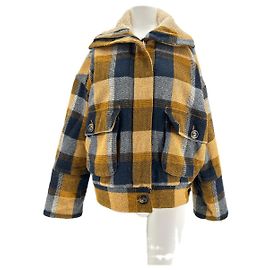 LAURENCE BRAS Jackets T.US 0 Wool Navy blue